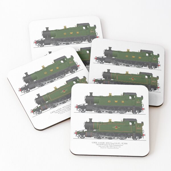 Item preview, GWR and BR Small Prairie Class 4575 Tank Locomotive Number 5541 designed and sold by Steve H Clark.