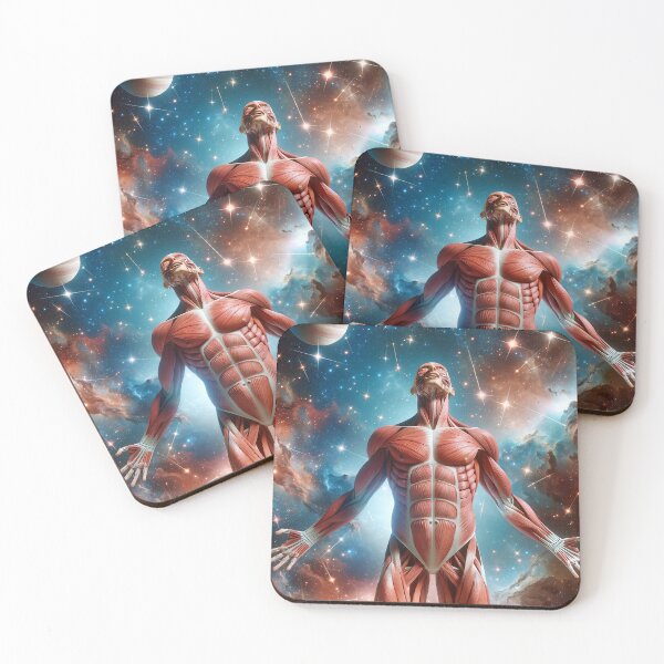 Item preview, Cosmic Anatomy: A Journey Through the Human Musculature designed and sold by VividVirtuoso.
