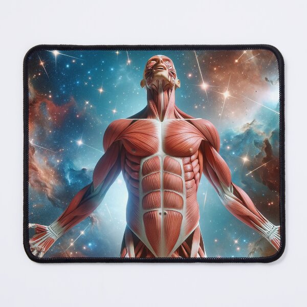 Item preview, Cosmic Anatomy: A Journey Through the Human Musculature designed and sold by VividVirtuoso.