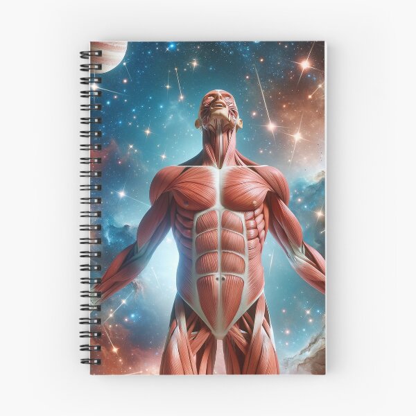 Item preview, Cosmic Anatomy: A Journey Through the Human Musculature designed and sold by VividVirtuoso.