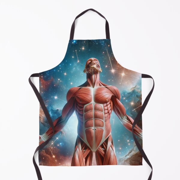 Item preview, Cosmic Anatomy: A Journey Through the Human Musculature designed and sold by VividVirtuoso.