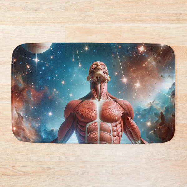 Item preview, Cosmic Anatomy: A Journey Through the Human Musculature designed and sold by VividVirtuoso.