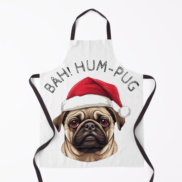 Artikelvorschau, Weihnachtsmops „Bah! Hum-Pug“ entworfen und verkauft von SociallyRemoved.