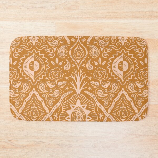 Item preview, Moonlit Paisley Two-Tone Tan designed and sold by nano-fevrier.