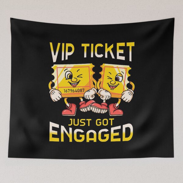 Item preview, Just Got Engaged designed and sold by RockBeeDesigns.