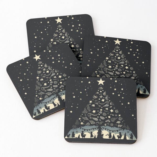 Item preview, Christmas Tree Silhouette designed and sold by 3po3.