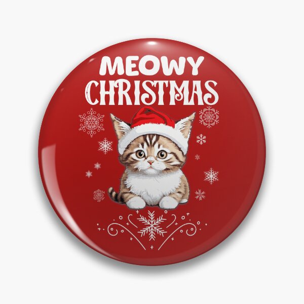 Item preview, Meowy Christmas - Christmas Shirt designed and sold by Rich Summers Art.