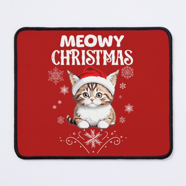 Item preview, Meowy Christmas - Christmas Shirt designed and sold by Rich Summers Art.