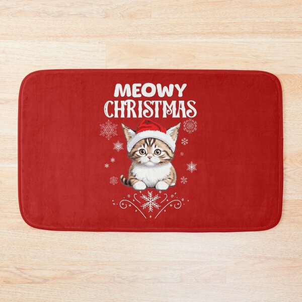 Item preview, Meowy Christmas - Christmas Shirt designed and sold by Rich Summers Art.