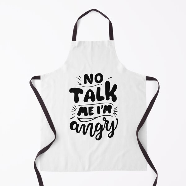 Item preview, no talk me im angry designed and sold by storefoxmix.