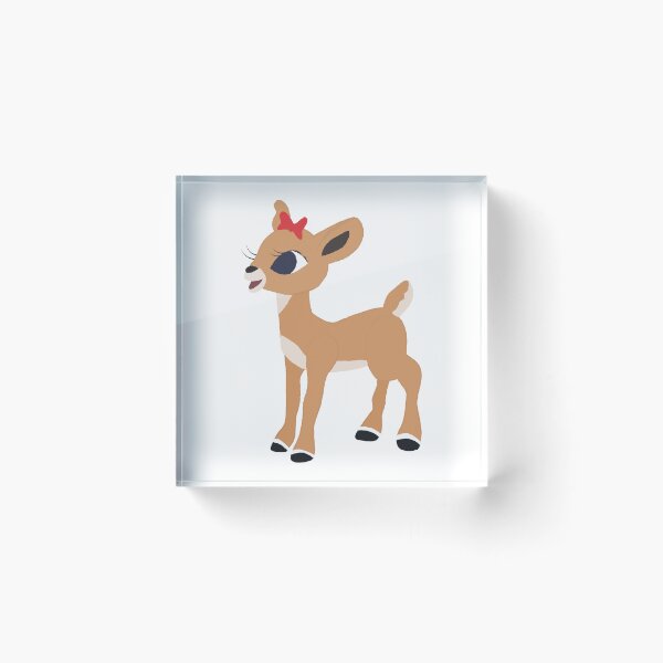 Item preview, Classic Clarice the Reindeer, Christmas © GraphicLoveShop designed and sold by Graphic Love Shop.