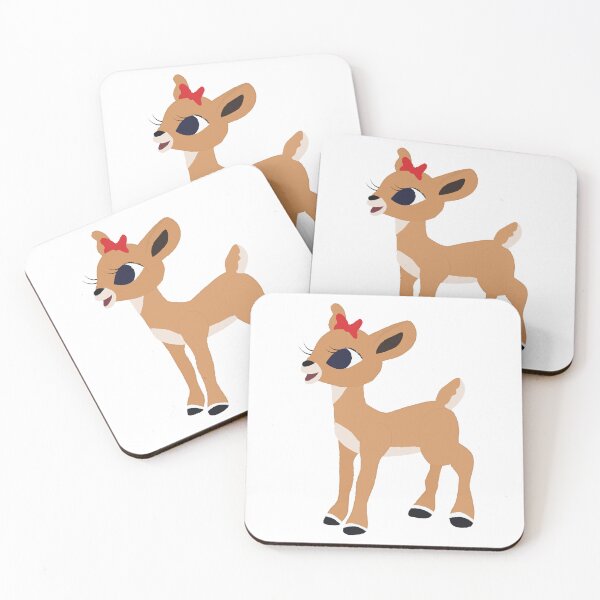 Item preview, Classic Clarice the Reindeer, Christmas © GraphicLoveShop designed and sold by Graphic Love Shop.