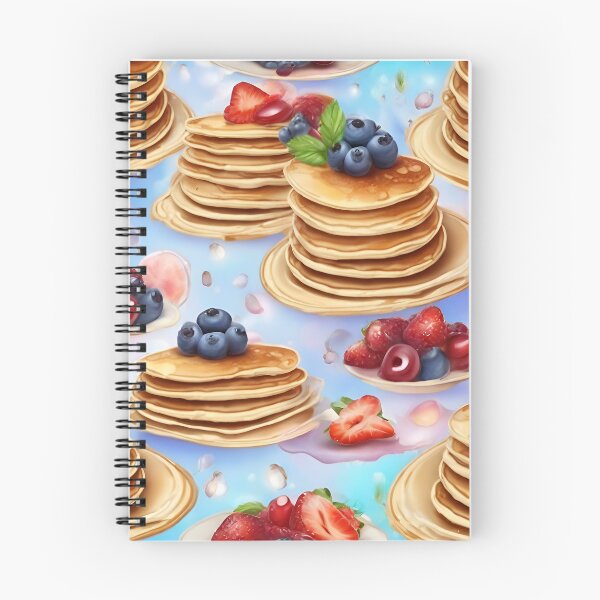 Item preview, Delicious Colorful Pancake Pattern designed and sold by DigiDreamyArt.
