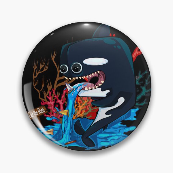 Item preview, Eat the Rich Orca designed and sold by Mariia Berezhna.