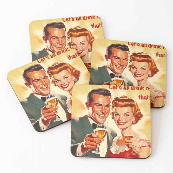 Item preview, Let's all drink to that! designed and sold by ErikVonFiffick.