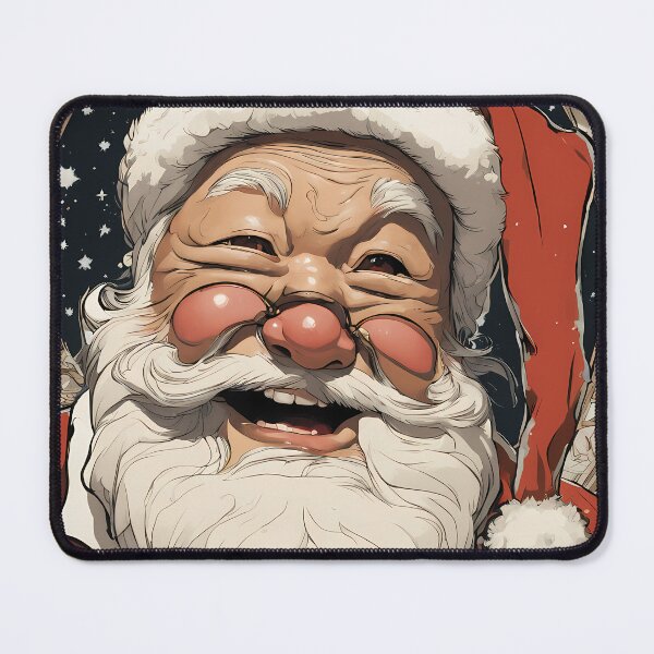Item preview, Vintage Starry Santa Portrait designed and sold by Pixel Dome.