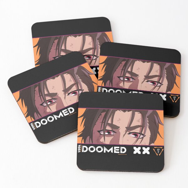 Item preview, Confident Anime Eyes Doomed Japanese Typography Cozy Anime Style designed and sold by Otakurypto.