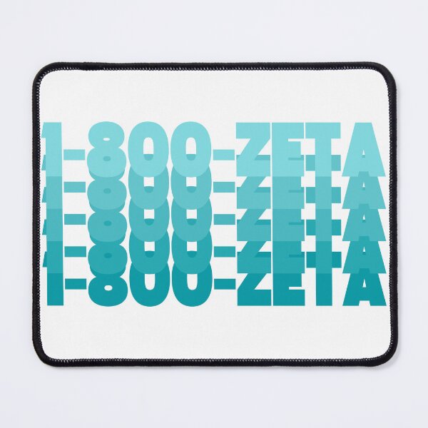 Item preview, Copy of 1-800-ZETA - Turquoise Ombre designed and sold by Jenna Cage.