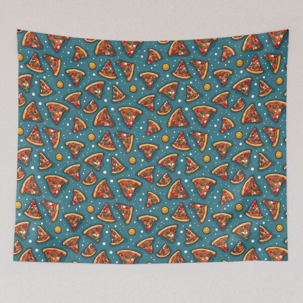Item preview, Christmas pizza designed and sold by Sp3ctrumOfColor.