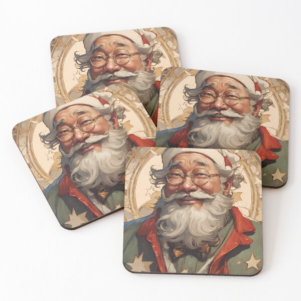 Item preview, Renaissance-Inspired Santa Portrait designed and sold by Pixel Dome.