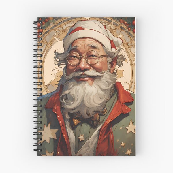 Item preview, Renaissance-Inspired Santa Portrait designed and sold by Pixel Dome.