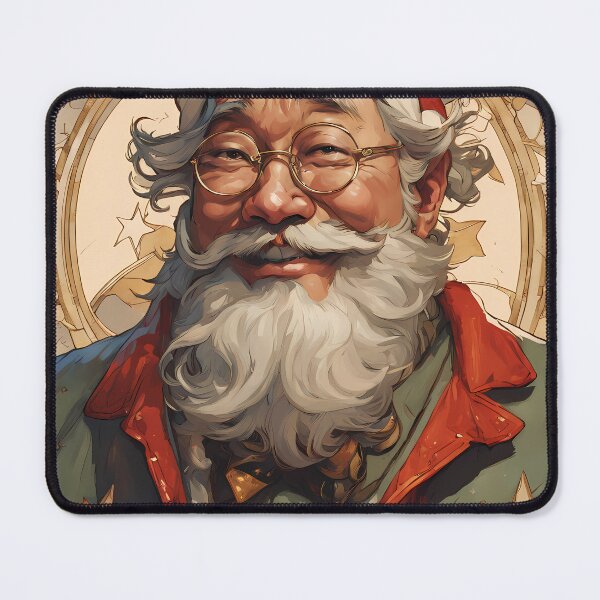 Item preview, Renaissance-Inspired Santa Portrait designed and sold by Pixel Dome.