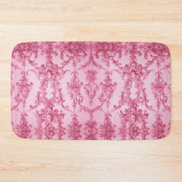 Item preview, Pink Baroque era vintage classicism noble block motif designed and sold by TheLocoShop.