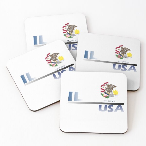 Item preview, Illinois USA Icon Textile Design designed and sold by art-tresure.