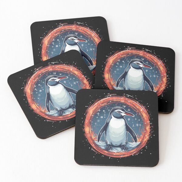 Item preview, Penguin in Ornament, Love Penguins designed and sold by Logiamerch.