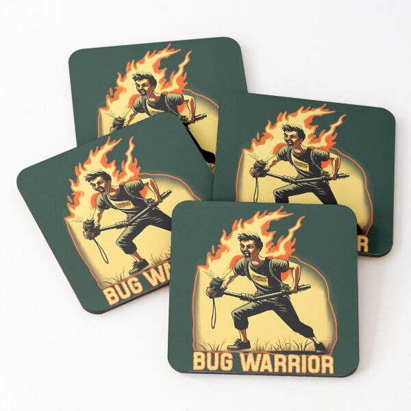 Item preview, Bug warrior - pest control  designed and sold by SidTastic .