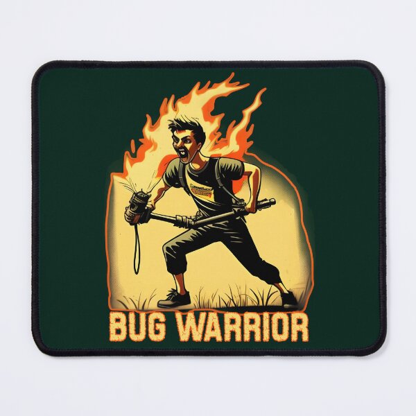 Item preview, Bug warrior - pest control  designed and sold by SidTastic .