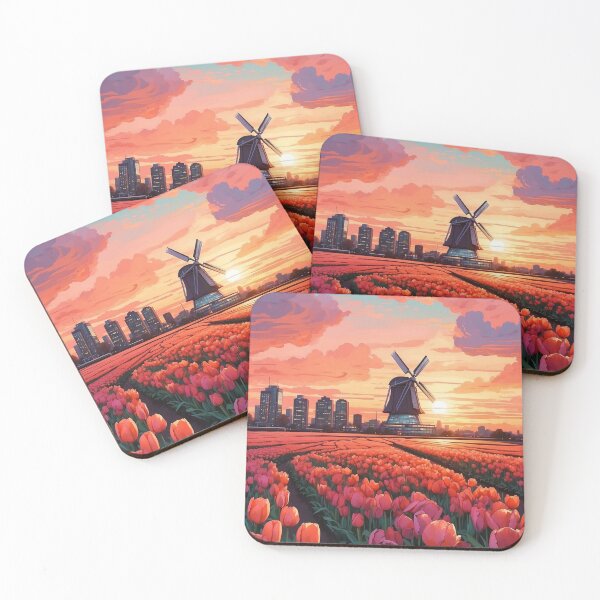 Item preview, Tulip tango in the city of Rotterdam designed and sold by canvasriddle.