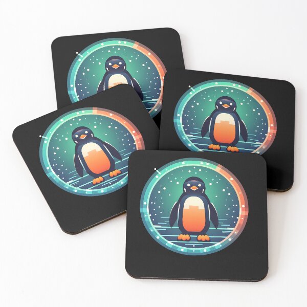 Item preview, Penguin in Ornament, Love Penguins designed and sold by Logiamerch.
