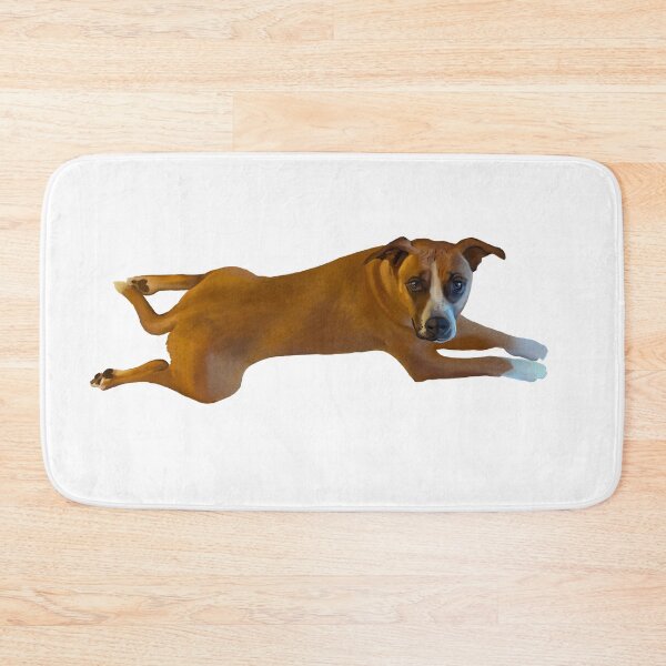 Item preview, Splooting Pitbull Mix Dog designed and sold by Booneb.