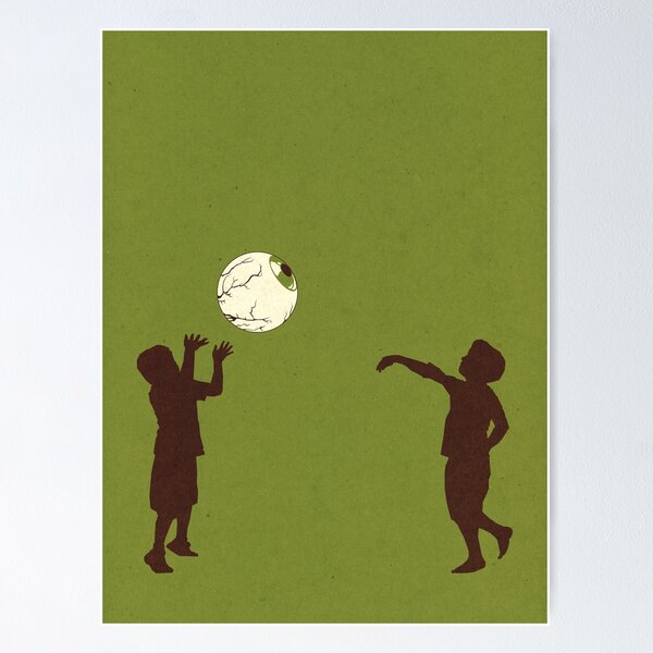 Eye Ball, Green Poster