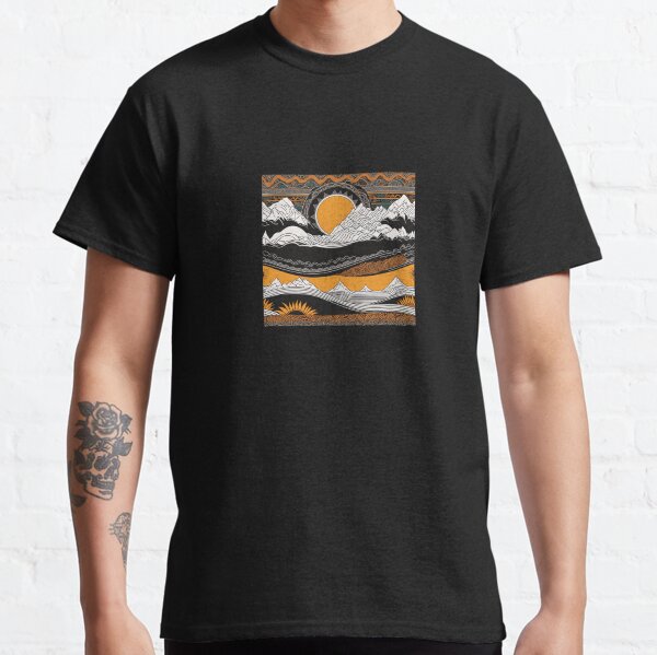 Sun, mountain and sea Classic T-Shirt