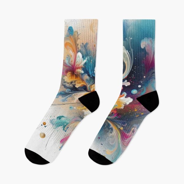 Item preview, Floral Vibrant Splash Pattern designed and sold by LoveDesignMania.