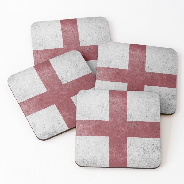Item preview, Distressed, Old, Faded & Worn Flag of England (St George's Cross) designed and sold by STUDIO-72.