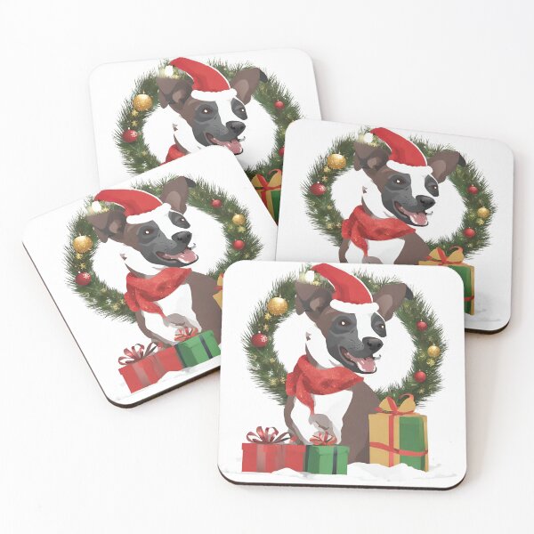 Item preview, Cheerful Dogs Surrounded by Gifts designed and sold by FAYÇAL  EL-HANDI.