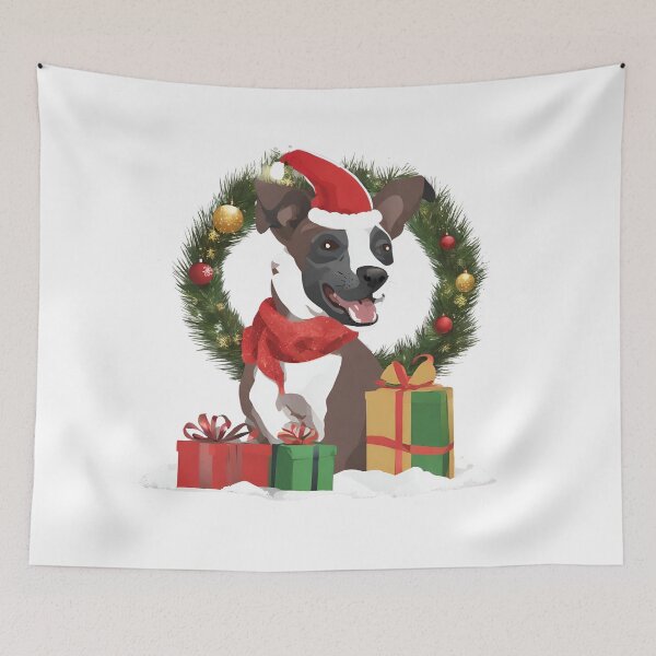 Item preview, Cheerful Dogs Surrounded by Gifts designed and sold by FAYÇAL  EL-HANDI.