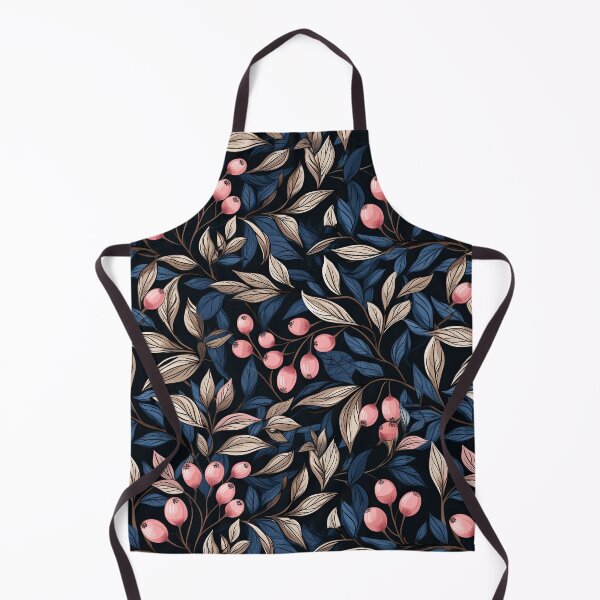 Item preview, Pink Blue Berries Wild Patten Willam Morris Inspired Style designed and sold by adlydesigns.