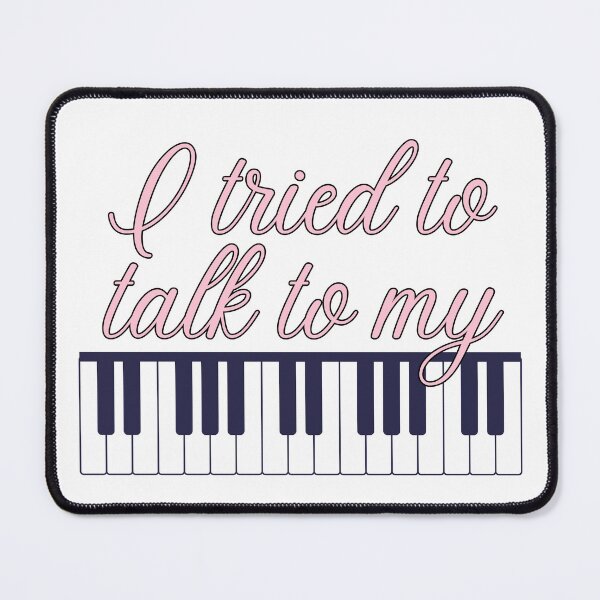 Item preview, I tried to talk to my piano - Demi Lovato Fan Art - Lovatic Fan Art designed and sold by Lovatic-Designs.