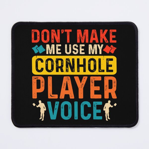 Item preview, Don't Make Me Use My Cornhole Player Voice Retro Design - Baggo Team Bean Bag Toss Game - Funny Cornhole Player Vintage designed and sold by naworas.