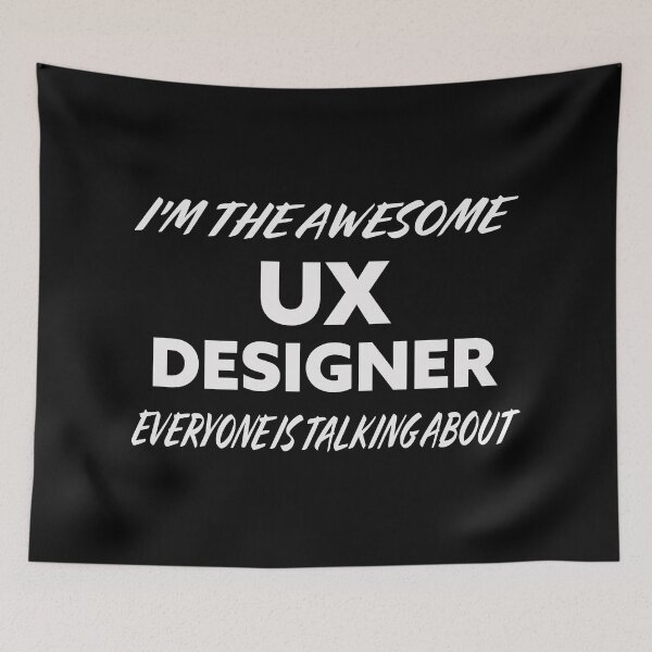 Item preview, I'm The Awesome UX Designer Everyone Is Talking About  designed and sold by teecraftstudios.
