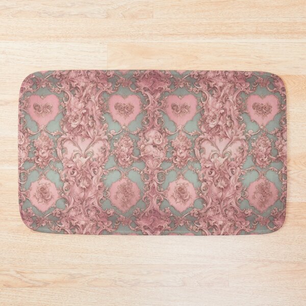 Item preview, Pink Baroque era vintage classicism noble block motif designed and sold by TheLocoShop.