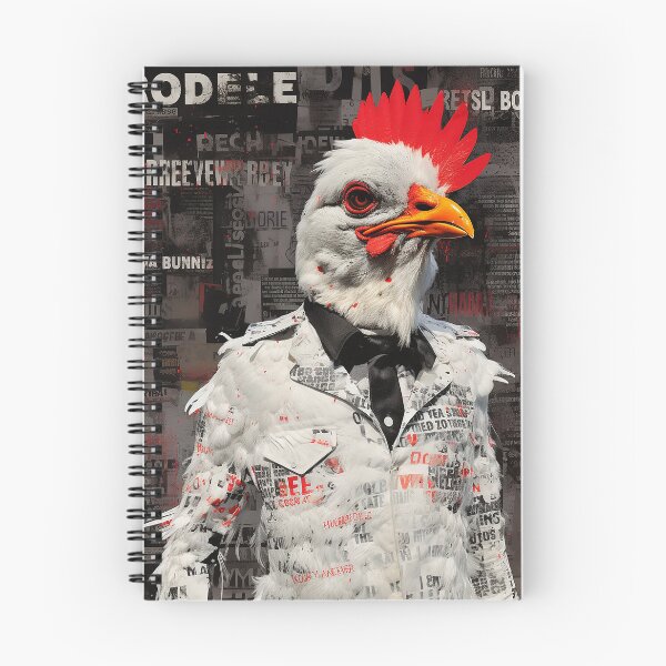 Item preview, Boneless Chicken Rockstar Poster designed and sold by BlastCafe.