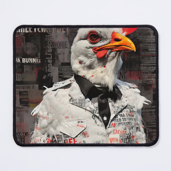 Item preview, Boneless Chicken Rockstar Poster designed and sold by BlastCafe.