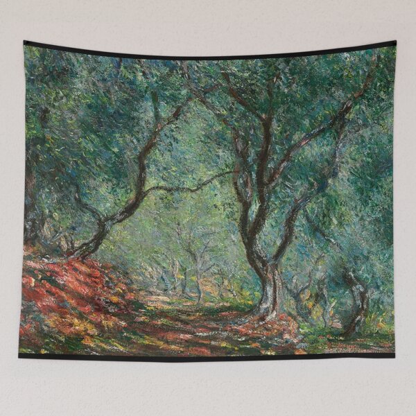 Item preview, Olive Trees In The Moreno Garden -1884 Monet  designed and sold by molamode.