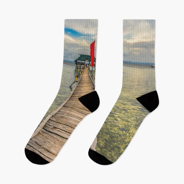 Item preview, Nalusuan island Pier Philippines designed and sold by AJEvans.