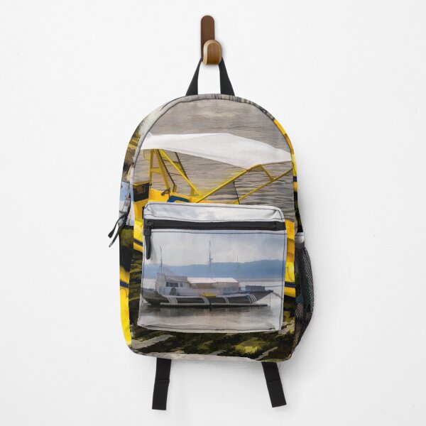 Item preview, Yellow Tour Boat Nalusuan Island Philippines designed and sold by AJEvans.